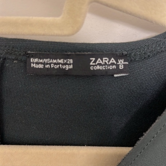 Zara Vegan Leather Dress - Picture 3 of 4